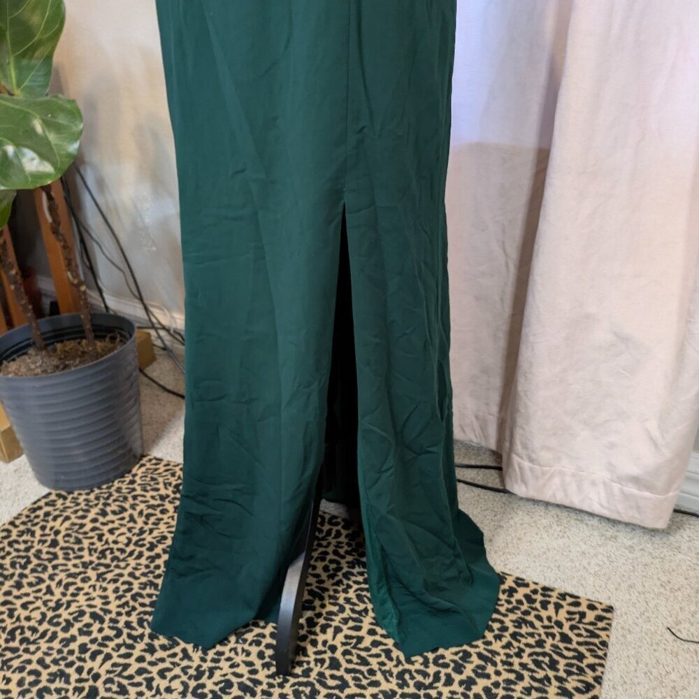 Lauren Ralph Lauren V Neck Razorback  Formal Evening Gown Sz 2 - Picture 7 of 7